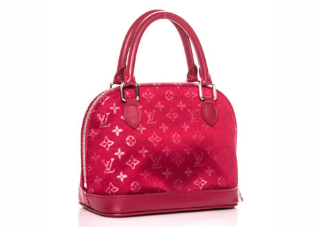 ルイヴィトン モノグラム サテン リトル アルマ ルージュ LOUIS VUITTON MONOGRAM SATIN LITTLE ALMA ROUGE