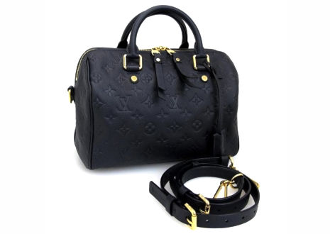 モノグラム アンプラント スピーディ バンドリエール25 ノワール LV MONOGRAM EMPREINTE SPEEDY BANDOULIERE 25 NOIR
