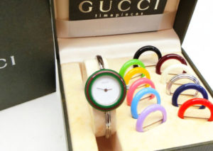 グッチ チェンジベゼル 腕時計 GUCCI Interchangeable Bezel Watch