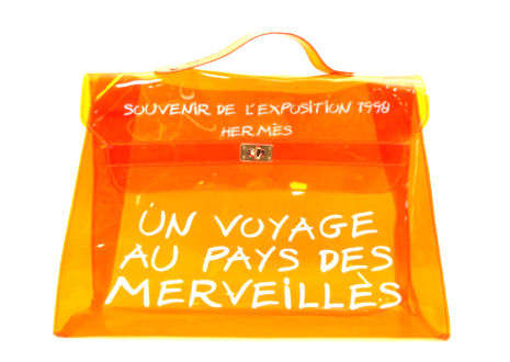 エルメス ビニールケリー ハンド バッグ HERMES Vinyl Kelly Hand Bag