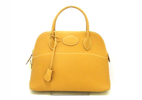 エルメス ボリード 31 フィヨルド ナチュラルサブレ 2WAY バッグ HERMES Bolide 31 Fjord Natural Sable 2WAY Bag