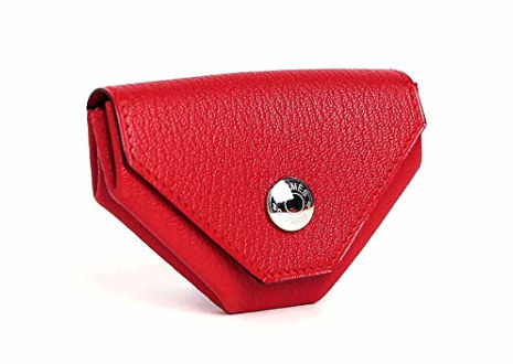 エルメス ル・ヴァンキャトル 24 シェーブルミゾール ルージュトマト コインパース HERMES Le Vin Quatre 24 Chevre Mysore Rouge Tomate Coin Purse