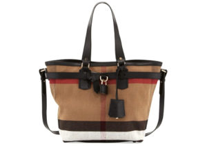 バーバリー ブリット シグネチャーチェック トート バッグ BURBERRY BRIT SIGNATURE CHECK TOTE BAG