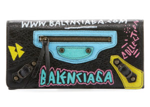 バレンシアガ クラシックマニー グラフィティ 長財布 BALENCIAGA CLASSIC MONEY GRAFFITI LONG WALLET