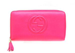グッチ ソーホー ラウンドファスナー 長財布 GUCCI SOHO ZIP AROUND LONG WALLET