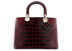 ディオール ディオリッシモ アリゲーター ハンド バッグ DIOR DIORISSIMO ALLIGATOR HAND BAG