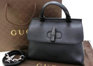 グッチ バンブーデイリー 2WAY ハンドバッグ GUCCI BAMBOO DAILY 2WAY HAND BAG