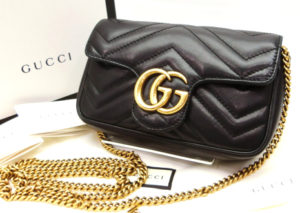 グッチ GG マーモント チェーンショルダー バッグ GUCCI GG MARMONT CHAIN SHOULDER BAG