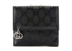 グッチ GGインプリメ モノグラム インターロッキング フレンチフラップ 財布 GUCCI GG IMPRIME MONOGRAM INTERLOCKING FRENCH FLAP WALLET