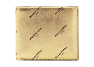バレンシアガ オールオーバー 二つ折り 財布 BALENCIAGA ALL OVER BIFOLD WALLET