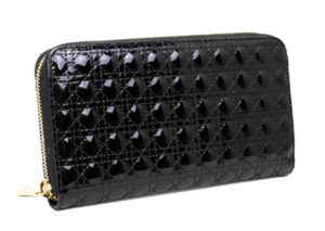 ディオール ミニカナージュ ラウンドファスナー 長財布 DIOR MINI CANNAGE ZIP AROUND LONG WALLET