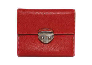 プラダ ヴィテロ ダイノ コンパクト プッシュ ロック 財布 PRADA VITELLO DAINO COMPACT PUSH LOCK WALLET