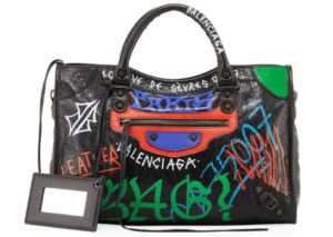 バレンシアガ クラシック シティ グラフィット トート バッグ BALENCIAGA CLASSIC CITY GRAFFITI TOTE BAG