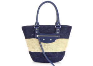 バレンシアガ ラフィア ハンド バッグ BALENCIAGA RAFFIA HAND BAG