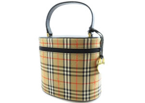 バーバリー ノバチェック バニティ バッグ BURBERRY NOVA CHECK VANITY BAG