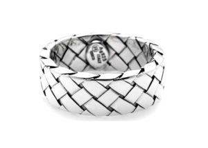 ボッテガ ヴェネタ イントレチャート シルバーリング BOTTEGA VENETA INTRECCIO SILVER RINGS