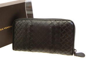 ボッテガ ヴェネタ イントレッチオ インペラトーレ ラウンドファスナー 長財布 BOTTEGA VENETA INTRECCIO IMPERATORE ZIP AROUND LONG WALLET