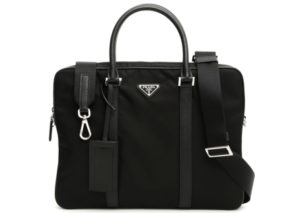 プラダ ナイロン&サフィアーノ ビジネス バッグ PRADA NYLON AND SAFFIANO BRIEFCASE