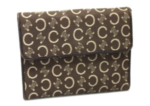 セリーヌ Cマカダム 二つ折り 財布 CELINE C MACADAM BIFOLD WALLET