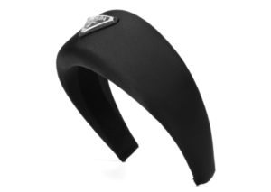 プラダ サテン ヘッドバンド PRADA SATIN HEADBAND