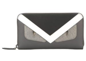 フェンディ バッグバグズ ラウンドファスナー 長財布 FENDI BAG BUGS ZIP AROUND LONG WALLET
