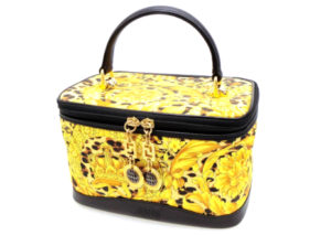 ジャンニ ヴェルサーチ レオパード バニティ バッグ GIANNI VERSACE LEOPARD VANITY BAG