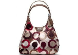 コーチ マディソン オプアート マギー ショルダー バッグ COACH MADISON OPART MAGGIE SHOULDER BAG
