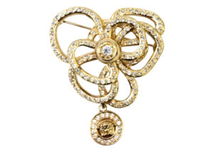 ヴェルサーチ ブローチ VERSACE BROOCH