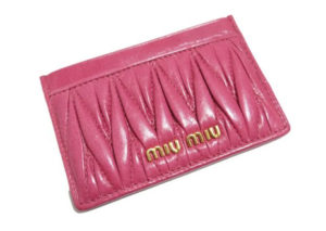 ミュウミュウ カード ケース MIU MIU CARD CASE
