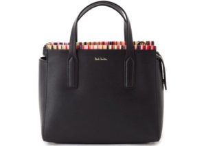 ポールスミス クロスオーバー ストライプ トリム ハンド バッグ PAUL SMITH CROSS OVER STRIPE TRIM HAND BAG