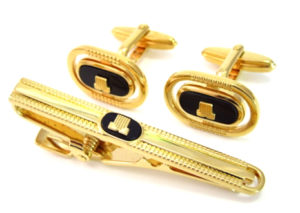 ランバン ネクタイピン ＆ カフス  LANVIN TIE PIN ＆ CUFFLINKS