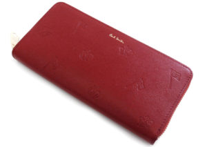 ポールスミス ポールドローイング エンボス パテント 長財布 PAUL SMITH PAUL DRAWING EMBOS PATENT LONG WALLET