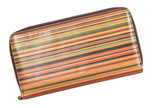 ポールスミス(PAUL SMITH)ってどんなブランド?マルチカラーのストライプ柄財布