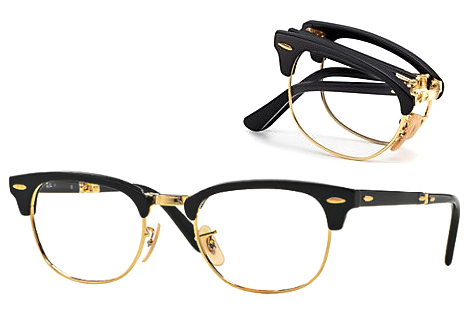 レイバン クラブマスター フォールディング(折りたたみ式) メガネ Ray-Ban CLUBMASTER FOLDING EYE GLASSES
