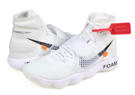 オフホワイト(OFF-WHITE) × 「The Ten(ザ・テン)」GHOSTINGシリーズ REACT HYPERDUNK