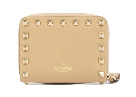 ヴァレンティノ ロックスタッズ コンパクト 財布 VALENTINO ROCKSTUD COMPACT WALLET