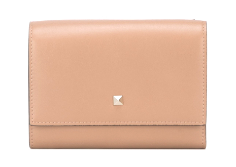 ヴァレンティノ ロックスタッズ 三つ折り 財布 VALENTINO ROCKSTUD TRIFOLD WALLET