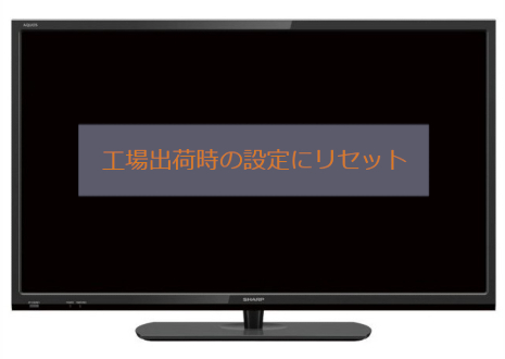 HDD内蔵のテレビは事前に初期化しておく!|テレビを高く売るためのポイント