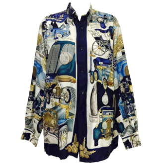 シルクブラウス|エルメス洋服買取実績